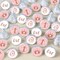 Big Dot of Happiness 1st Birthday Little Miss Onederful - Girl First Birthday Party Small Round Candy Stickers - Party Favor Labels - 324 Count